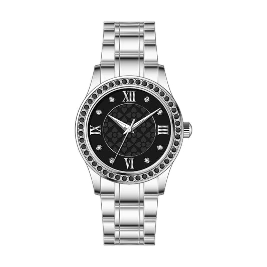 Women's Skeleton Automatic Watch – Elegant Diamond Dial, Waterproof & Luminous